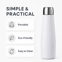 Bouteille isotherme en acier inoxydable 304 pour boissons gazeuses, idéale pour les sports de plein air, cadeau en acier inoxydable avec fonction d'isolation