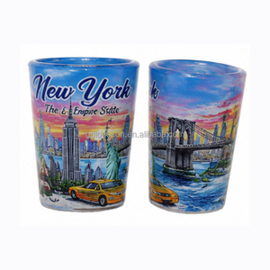 NUOVO Set <span class=keywords><strong>di</strong></span> Bicchierini Souvenir Personalizzati al 100% delle 50 Stati USA, Collezione da 1,5 oz con Decalcomanie Panoramiche, Vendita all'Ingrosso Solo in Lotti - Product Image 3