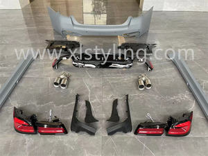 XLstyling Car Conversion upgrade facelift pare-chocs avant G30 LCI M-Tech M5 kit carrosserie ancien à nouveau pour <span class=keywords><strong>BMW</strong></span> G30 18-20 Bodykit - Product Image 6