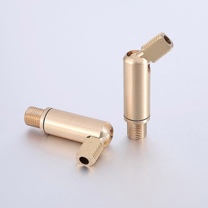 Chất lượng cao Brass 90 độ phần cứng xoay doanh với M8/M10 chủ đề cho đèn - Product Image 2