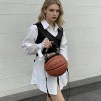 Nouvelle Tendance Sac de Basketball Personnalisé Style Urbain Hip Hop Mode Sac à Main de Basketball pour Femme Sac de Basketball pour Fille et Garçon