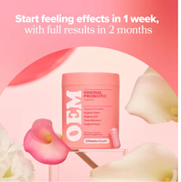 Probiotiques vaginaux OEM pour femmes, équilibre du pH, prébiotiques, mélange de probiotiques Lactobacillus, capsules, soutien immunitaire, santé vaginale féminine