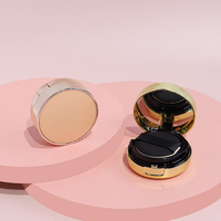 Mini 6g boîte à coussin d'air rond coussin d'air fond de teint bb crème correcteur compact poudre étui cosmétique boîte en plastique