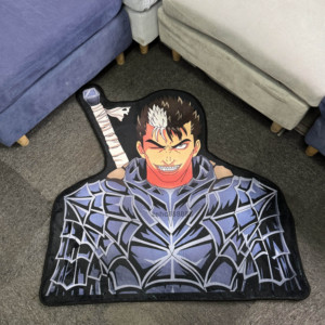 Alfombras troqueladas hechas a mano BERSERK <span class=keywords><strong>Guss</strong></span>, tamaño personalizado, alfombras de Anime para sala de estar, alfombrillas de poliéster de estilo moderno - Product Image 2