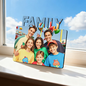 Sublimation Photo Frames Series MDF Heat Press Printable Sweet Photo <strong>Slates</strong> <strong>Blanks</strong> DIY for Desktop Souvenirs &amp; Home Decorations - Product Image 6