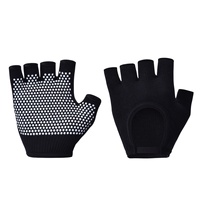 Nouveaux gants ouverts à cinq doigts pour femmes gants antidérapants de sport professionnel fournitures de Fitness Yoga gant tricoté sans doigts
