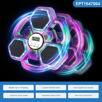 Jouet de boxe musicale EPT pour enfants - Jouet d'entraînement de synchronisation rythmique avec lumières LED, 3 vitesses réglables