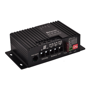 Controlador de Carga Solar MPPT de 12A y 12V, Carga Dual para Baterías de RV, Embarcaciones, Caravanas, para Baterías de Plomo-Ácido, AGM, Gel, LiFePO4 - Product Image 1