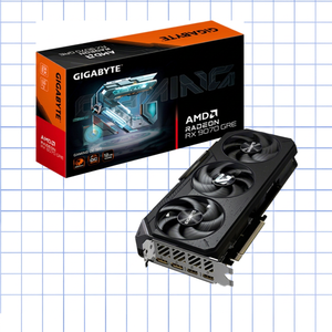 Para Radeon RX 9070 GRE GAMING OC 12G GDDR6 PCI Express Fan GPU de Escritorio Nueva - Product Image 1