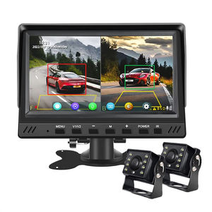 7 polegadas 2 canais Blind Spot Detection DVR Recorder Monitor com 2 PCS AHD 1080P Estacionamento Câmera BSD Sistema de alarme para Truck Bus - Product Image 1