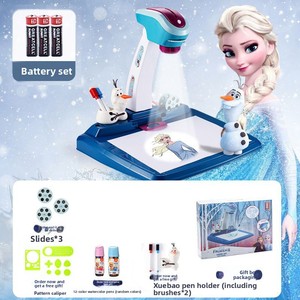 Nuevo Juguete Educativo para Niños, Pizarra de Dibujo con Proyector de Imágenes, Luz, Música y Mesa de Pintura - Product Image 6