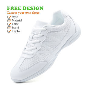 Zapatillas de deporte con diseño personalizado, zapatillas de baile con etiqueta privada, competición juvenil, tenis de porristas, entrenamiento atlético, transpirables, suaves - Product Image 4