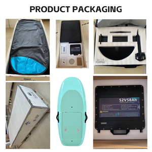 Custom Logo Wholesale Surfboard Hydrofoil E-Foil <b>Kit</b> Carbon Fiber Hydrosurfing Remote Control Offshore Waters 45km/h 07 Custom E - Product Image 6