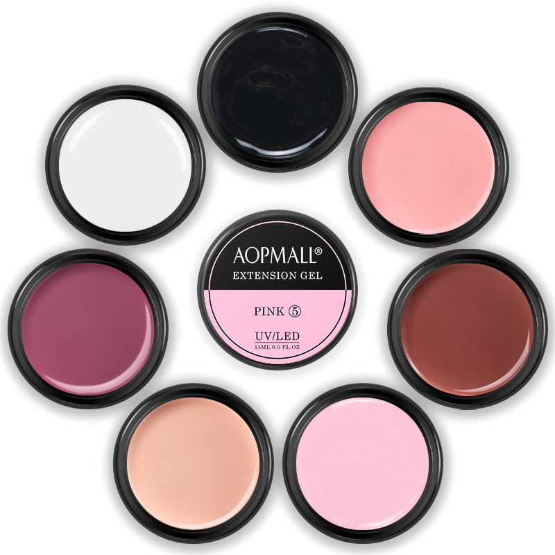 Aopmall, лак для ногтей, длительного действия, UV хорошее конструирующий Гель-лак для ногтей, строитель жесткий расширение гель