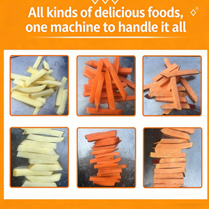 Nouvelle Version Machine à découper les pommes de terre ondulées, Coupe-gaufres, Hachoir automatique pour <span class=keywords><strong>choux</strong></span>, Coupe-pommes de terre - Product Image 6