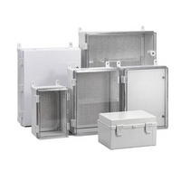 Caja de Conexiones BOERDA IP66 Impermeable de Alto Voltaje 600V/1000V Resistente a los Rayos UV, Caja Eléctrica de PVC, Divisor de Cables Flexible