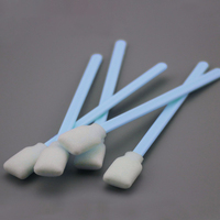 Custom 100 PPI Closed-cell Polyurethane Foam Cleanroom Swab for Cleaning Thermal Printer Head