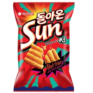 Korean Sun Ajo/Nachos picantes Casual Snacks - Product Image 3