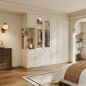 <span class=keywords><strong>Muebles</strong></span> de Dormitorio Ecológicos de Fábrica al por Mayor, Armario Minimalista para Almacenamiento de Ropa, Juego de Armarios Personalizados - Product Image 4