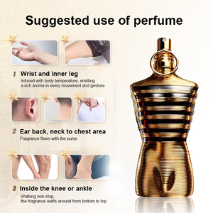 Perfumes marca lujo Perfume hombres fragancia Spray 100mL venta al por mayor cuerpo Spray De Oud botella caja hombre <span class=keywords><strong>Parfum</strong></span> para hombres - Product Image 4