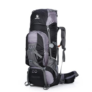 Free sample Superior 80L Waterproof Hiking <b>Backpack</b> for Adults, Ideal for Mountaineering, Camping, and Travel - Product Image 2
