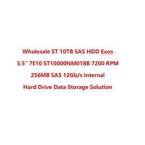 Disque dur de bureau en gros 7200 tr/min ST 10 To SATA 3.0 3,5'' 7E10 ST10000NM018B 12 Gb/s 256 Mo Temps de recherche 8,5 ms - Product Image 1