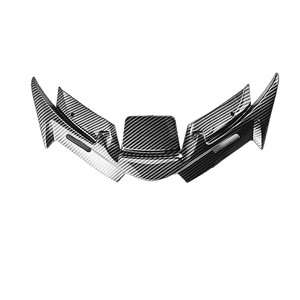 ชุดแต่งสปอยเลอร์หน้ามอเตอร์ไซค์ Qiangye วัสดุคาร์บอนไฟเบอร์สีดำ อะไหล่ตกแต่งอเนกประสงค์ ป้องกันลม - Product Image 4