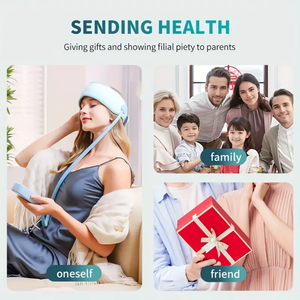 2025 più recente <span class=keywords><strong>massaggio</strong></span> con Airbag massaggiatore per la <span class=keywords><strong>testa</strong></span> con impacco a caldo e simulato <span class=keywords><strong>massaggio</strong></span> alle mani per rilassare la <span class=keywords><strong>testa</strong></span> - Product Image 4