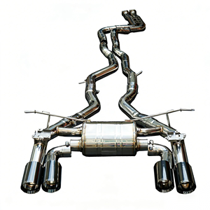 Échappement Catback Valvetronic en acier inoxydable VORTEX T304 pour BMW F87 M2C S55 3.0T 2018-2020, performance de réglage - Product Image 1