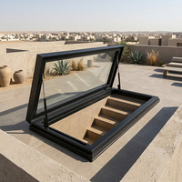 Ventana de Techo de Aluminio y Vidrio para Extensiones de Techos Residenciales en Australia, Impermeable, con Aislamiento Térmico, Diseño Personalizado