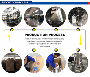Độc đáo công cộng nhà vệ sinh tường treo nơi để tiểu nhà vệ sinh bát giật gân bằng chứng P-trap thép không gỉ BồN TiểU cho nam giới - Product Image 3