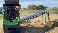 Trommel sans arbre à haute efficacité pour le criblage du sable, de la terre, du compost et du gravier