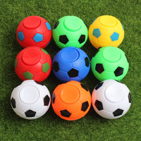 Nouveauté Funny Fidget Football Game Hand Spinner Stress Relief Gyro Toys Finger Balls
