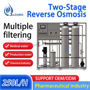 Machine de purification d'eau industrielle à deux étages par osmose inverse pour le traitement de l'eau potable, avec manuel d'utilisation - Product Image 3
