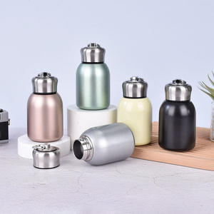 Mini termocazza termica con anello Pull-piccola tasca in acciaio inox <span class=keywords><strong>Thermos</strong></span> per la scuola, viaggio - Product Image 1