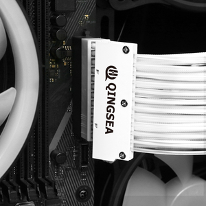 Fuente de alimentación de transferencia recta con manga, Cable de extensión de placa base de 24 Pines, RGB, Cables de <span class=keywords><strong>PC</strong></span> para juegos y sincronización de <span class=keywords><strong>PC</strong></span> - Product Image 3