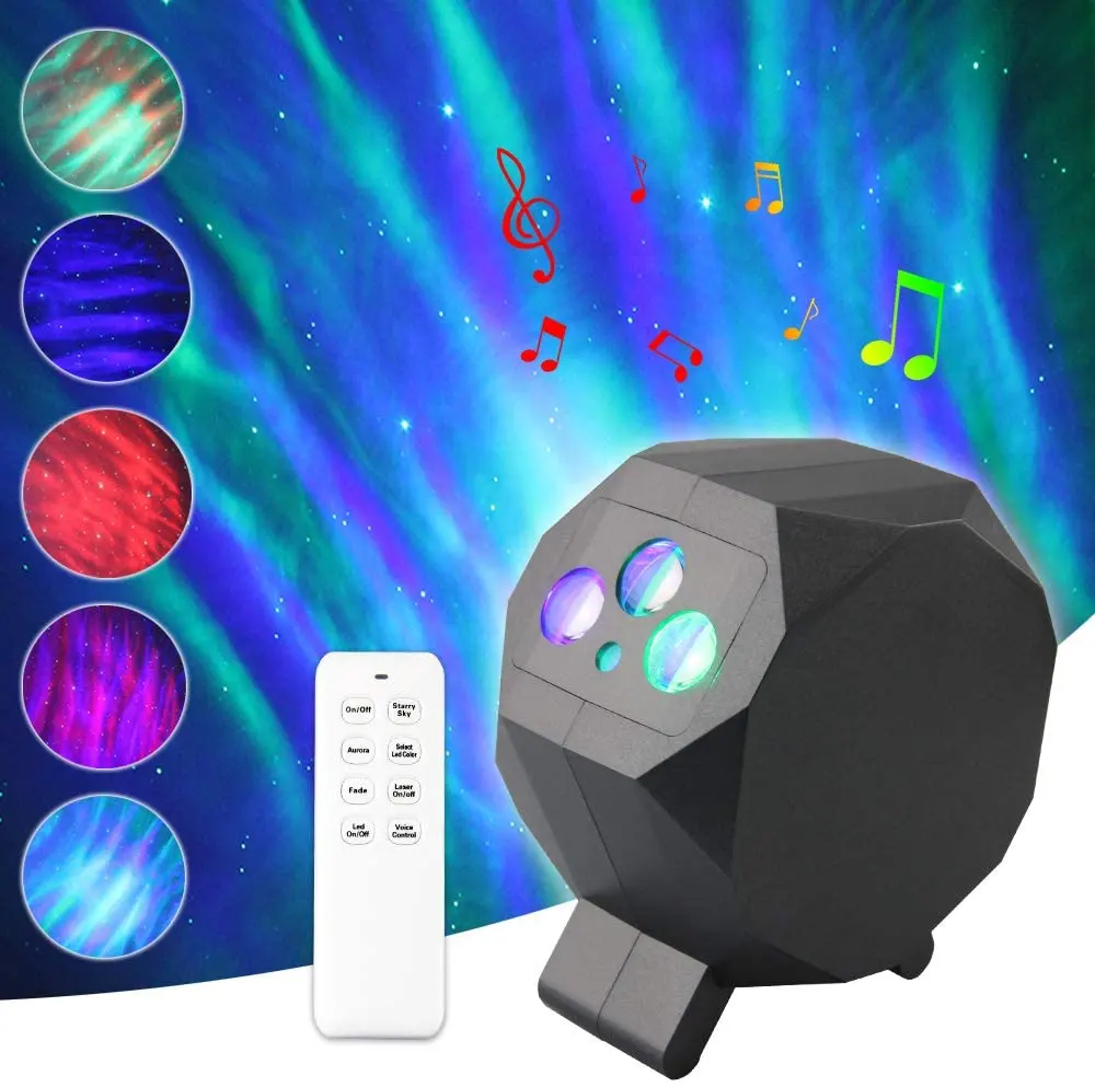 2020 Upgraded Starry Nebula Sky Lite Projector, Music Speaker Light for Kids Adults Theatre Room Home Decoration