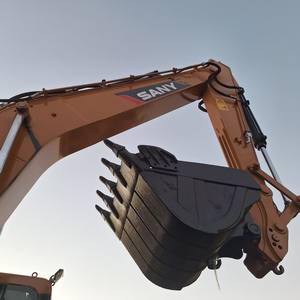 Excavadora usada Sany de bajo precio, excavadora de orugas mediana Sany 215 de segunda mano, excavadora Sany 215 original de 21 toneladas - Product Image 5