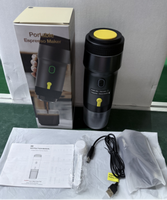 Máquinas de Espresso Portátiles 3 en 1 con Calentador de Agua, 20 Bares, Eléctricas, Mini Cafeteras Automáticas para Cápsulas y Café Molido