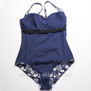 Cộng Với Kích Thước XXXXXL Nhà Máy OEM Chất Lượng Tốt Thu Thập Side Cover Up Tummy Phụ Nữ Đồ Tắm Một Mảnh Đồ Bơi Với 15% - Product Image 4