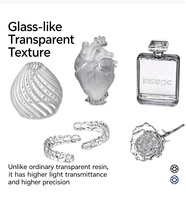 Résine d'art à gradient de colorant transparent 3D personnalisée artisanat impression de prototypes SLA en petits lots services d'usinage pour plastique personnalisé