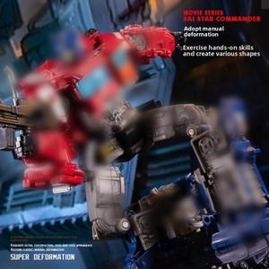 <span class=keywords><strong>Taiba</strong></span> Jingke JK-01 Juguete Transformable H6001-4 Comandante YS-04 Optimus Prime SS38 Modelo de Aleación King Kong DIY No Eléctrico - Product Image 3