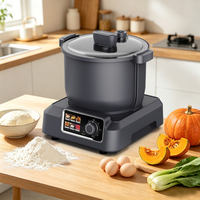 Machine professionnelle électrique pour piler le yam et le fufu, processeur de manioc, mixeur alimentaire, avec lame en acier inoxydable