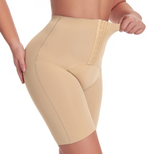 Shorty gainant amincissant taille haute pour <span class=keywords><strong>femme</strong></span>, grande taille, effet ventre plat - Product Image 2