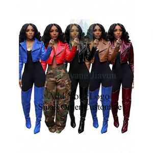 Veste d'hiver chaude pour femmes avec fermeture éclair et imprimé de dessins animés, <span class=keywords><strong>grande</strong></span> <span class=keywords><strong>taille</strong></span>, vêtements chauds pour femmes - Product Image 3