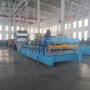 Tôle ondulée industrielle de toit formant la machine Aluminium galvanisé par toiture en métal faisant la représentation régulière - Product Image 1