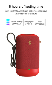 Loa <span class=keywords><strong>Bluetooth</strong></span> Chống Nước Ngoài Trời Hifi Phổ Biến Trình Điều Khiển Kép Âm Thanh Gây Sốc 3D - Product Image 6