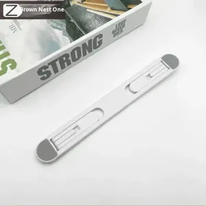 <span class=keywords><strong>Support</strong></span> de <span class=keywords><strong>tablette</strong></span> <span class=keywords><strong>PC</strong></span> pliable et léger en plastique/silicone, portable, 10-15,6 pouces, <span class=keywords><strong>support</strong></span> ergonomique pour ordinateur portable, refroidissement, prévention - Product Image 6