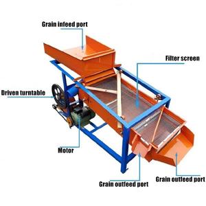 Yüksek Verimli Motorlu Susam Tohumu ve Buğday Mısır Temizleme Eleme Makinesi 2T/S Kapasiteli Çok Fonksiyonlu Tahıl Ayırıcı - Product Image 5