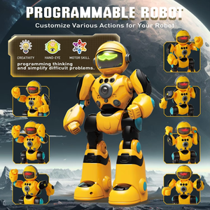 Robot programmable télécommandé, jouet pour enfants, garçon, intelligent, high-tech, éducation précoce, robot parlant et dansant en anglais - Product Image 2